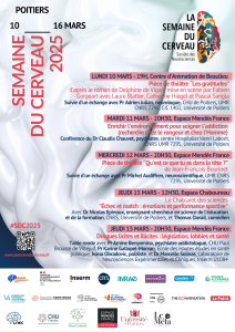 semaine du cerveau affiche programmation